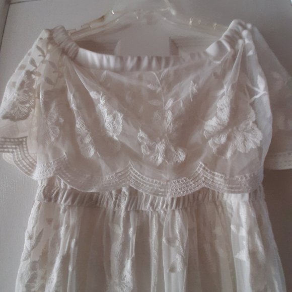 New Cotton Lace Maxie Dress - Picture 2 of 6